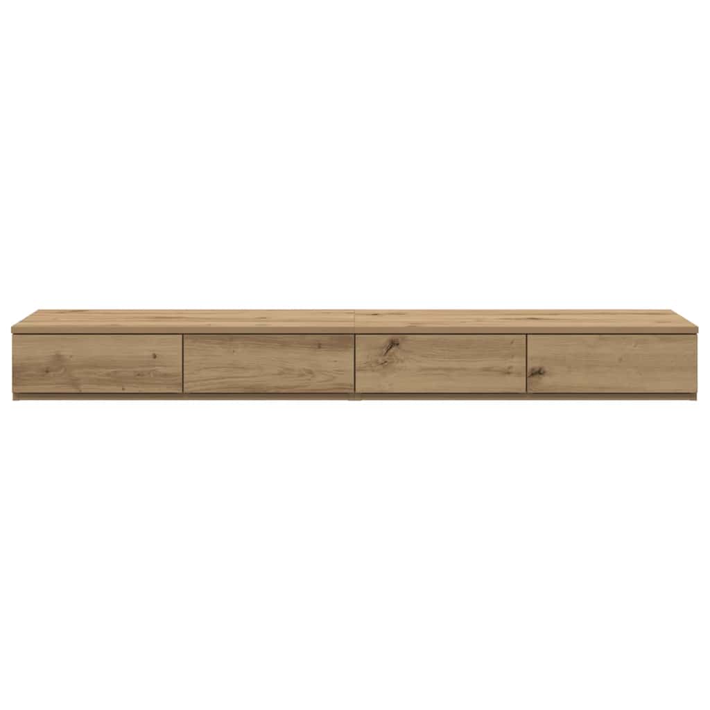 Bettschubladen Artisan-Eiche 160 x 36.5 x 16.5 cm Holzwerkstoff